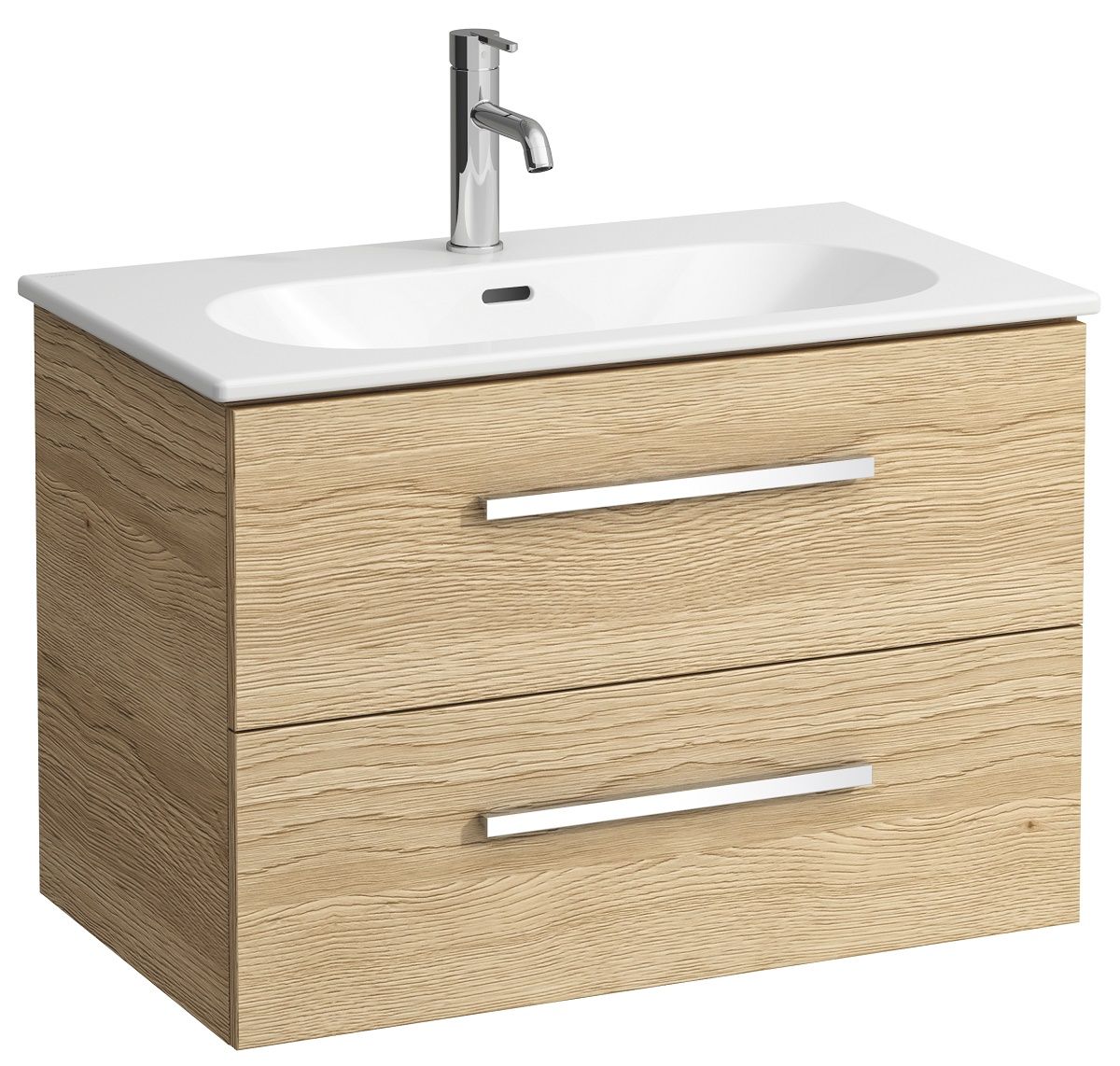 Laufen Avin Skrinka s umývadlom 77 cm, jasan H8610875351041