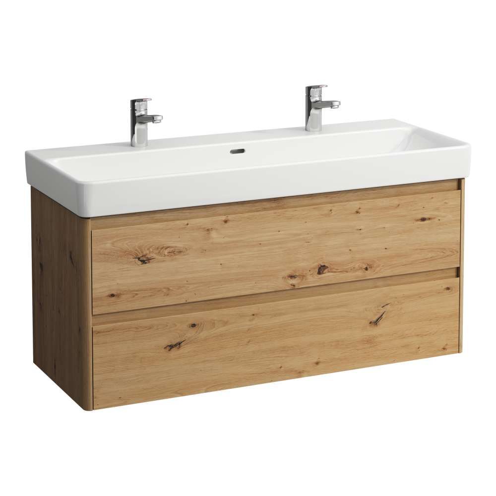 Laufen Base 2.0 Skříňka pod umyvadlo 117 cm, divoký dub H4113221082671