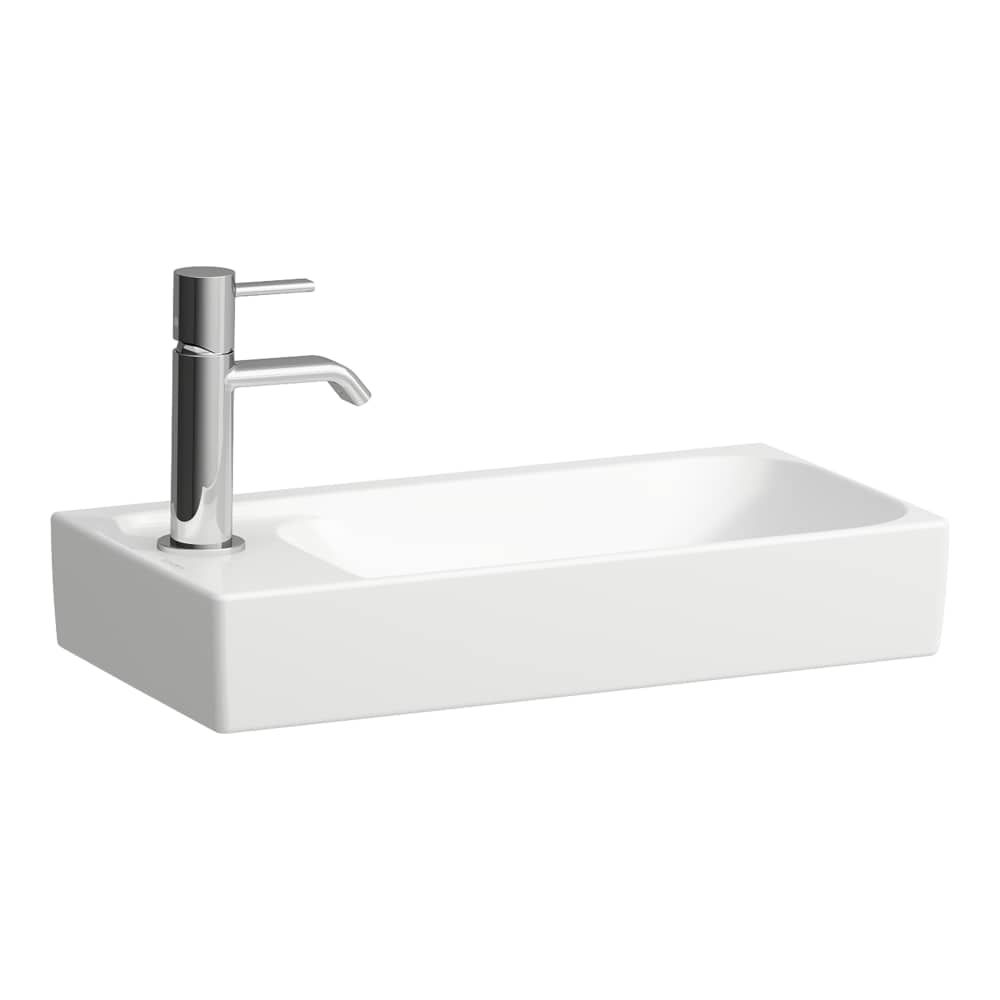 Laufen Meda Umývátko 46 cm, s armaturní deskou vlevo, bílá H8151140001131