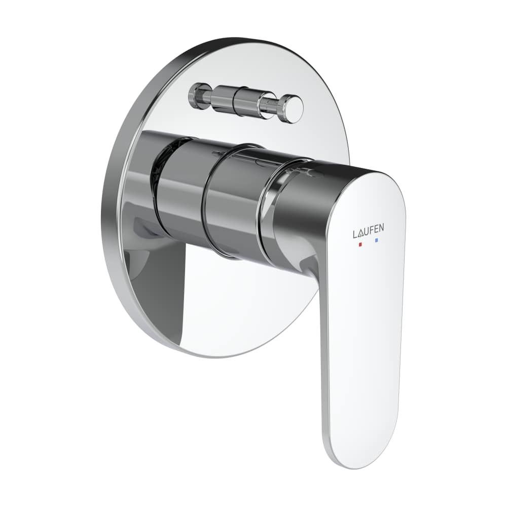 Laufen Pro X Sprchová batéria na montáž pod omietku s prepínačom, bez telesa, chróm HF506975100000