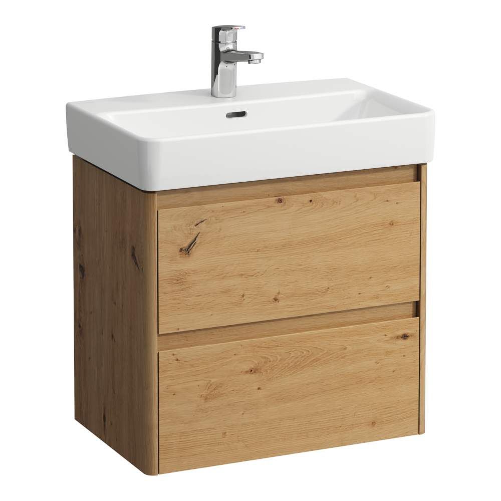 Laufen Base 2.0 Skříňka pod umyvadlo 57 cm, divoký dub H4112621082671