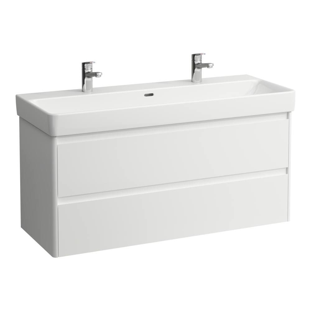 Laufen Base 2.0 Skříňka pod umyvadlo 117 cm, bílá lesk H4113221082611