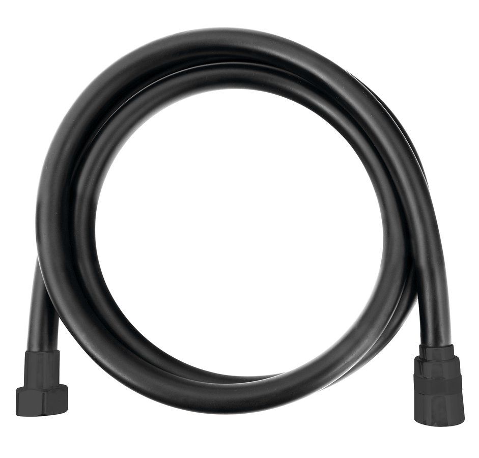 Sapho SoftFlex Sprchová hadica plastová 150 cm, čierna matná 1208-17
