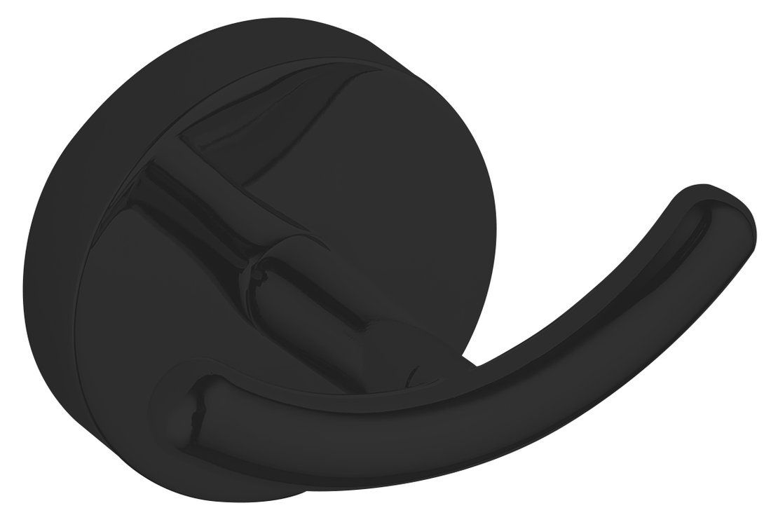 Aqualine Samba Dvojitý háčik, čierny SB223
