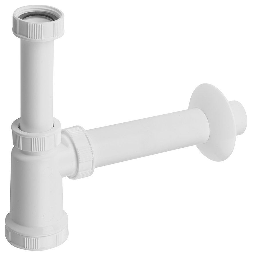Brucker Umyvadlový sifón 5/4", DN40, biely 151.109.0