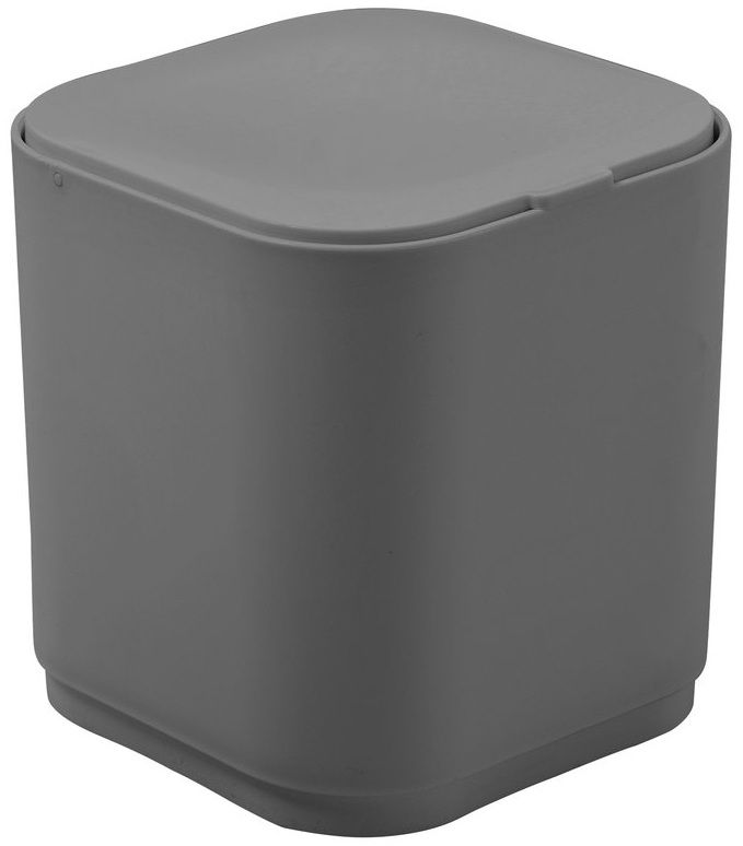 Gedy Seventy Stolný odpadkový kôš 1,2 l plast, sivý 630808