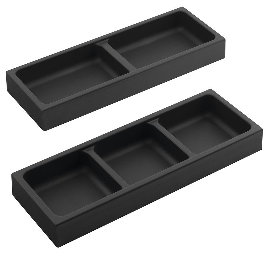 Sapho Lindo Bočný organizér 114x36x323 mm, antracit LD002