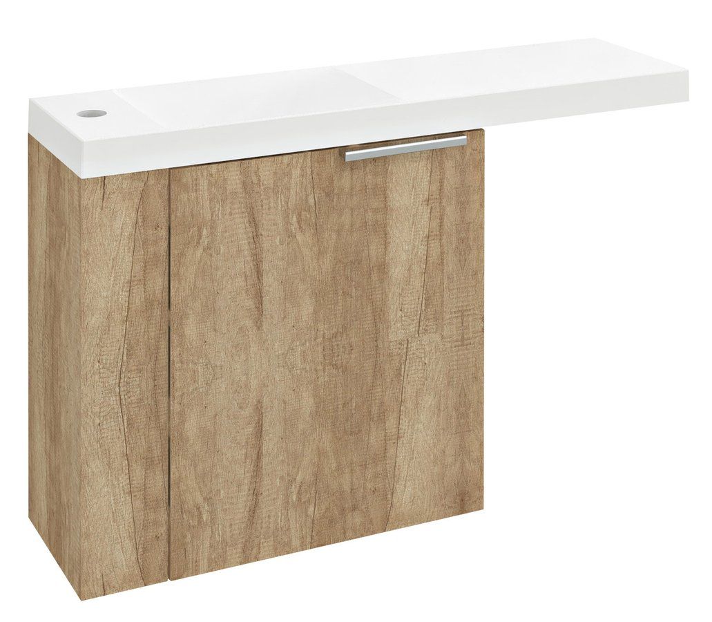 Sapho Latus VI Skříňka umyvadlová 50 cm, levá, dub alabama LT615-2222