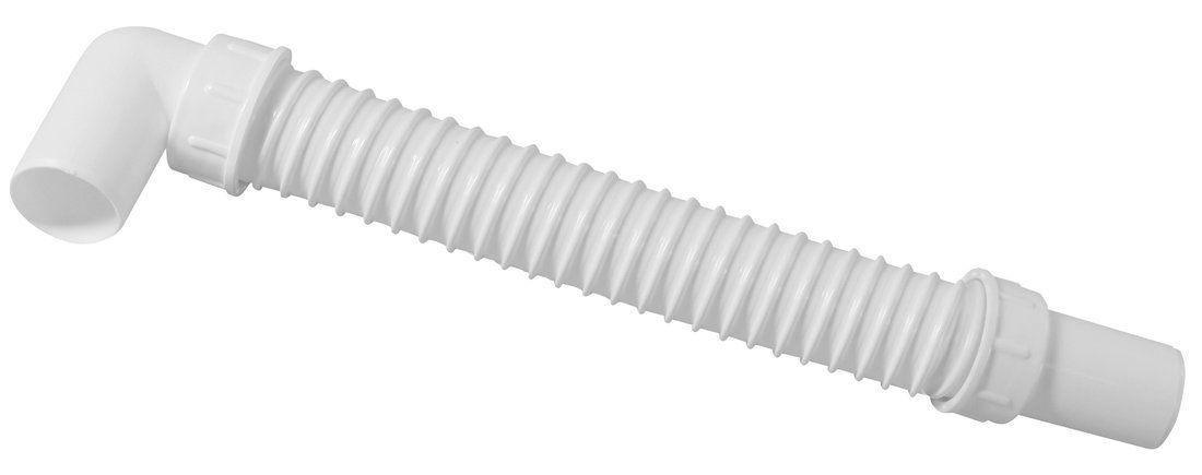 Polysan Odpadová flexi prípojka 100 cm, koleno 40/40 mm 71725