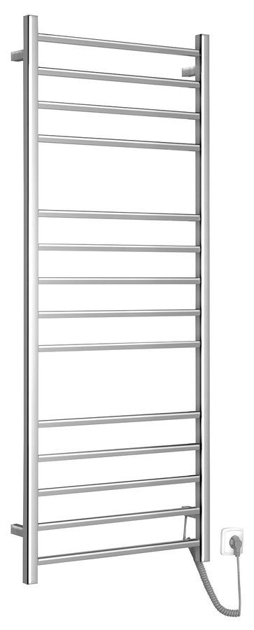 Sapho ESKINADO ER450V Elektrický držiak na uteráky, štvorcový, 600x1500 mm, 130 W, chrómový lesk