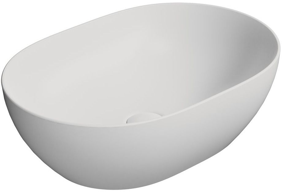 GSI Pura Umyvadlová mísa 50x35cm, bílá mat 886009