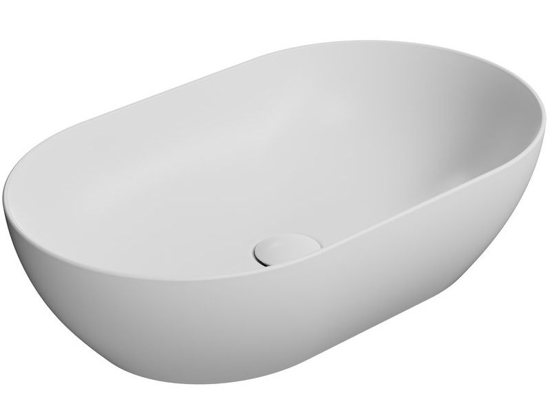 GSI Pura Umyvadlo na desku 60x37 cm, bílá mat 883409