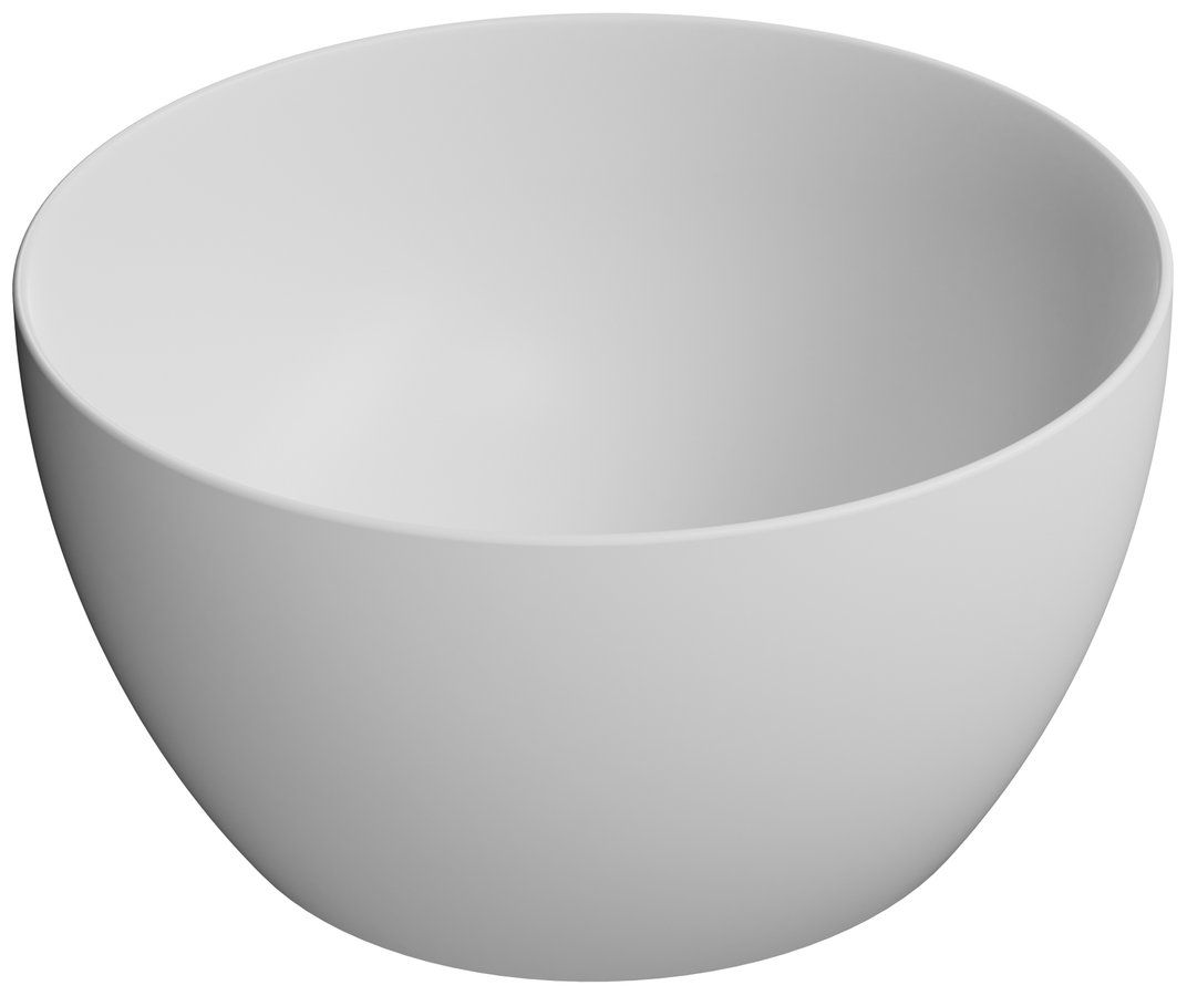 GSI Pura Kulatá umyvadlová mísa 42 cm, bílá mat 885209