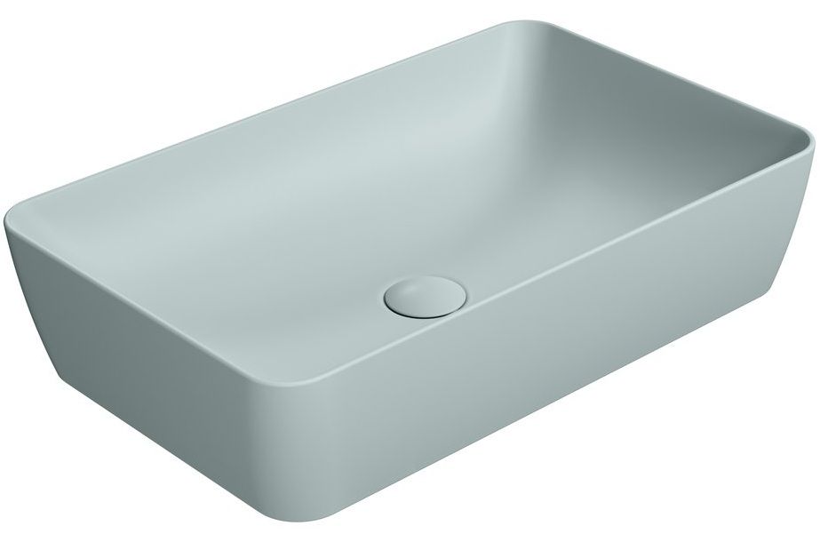 GSI Nubes Umyvadlo na desku 60x38 cm, ghiaccio mat 903615