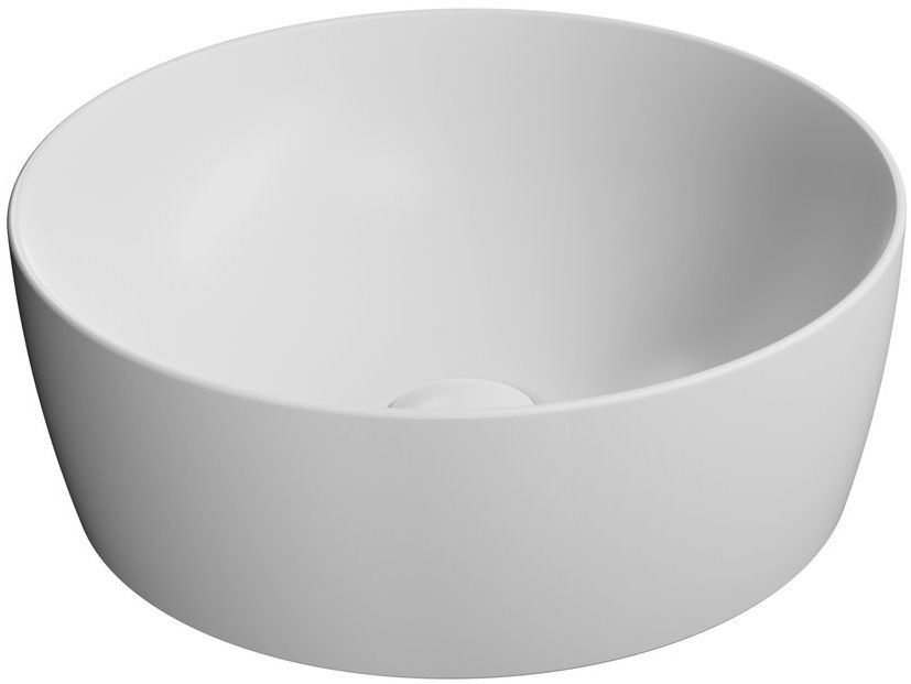 GSI Nubes Umyvadlo na desku průměr 40 cm, bílá mat 903909