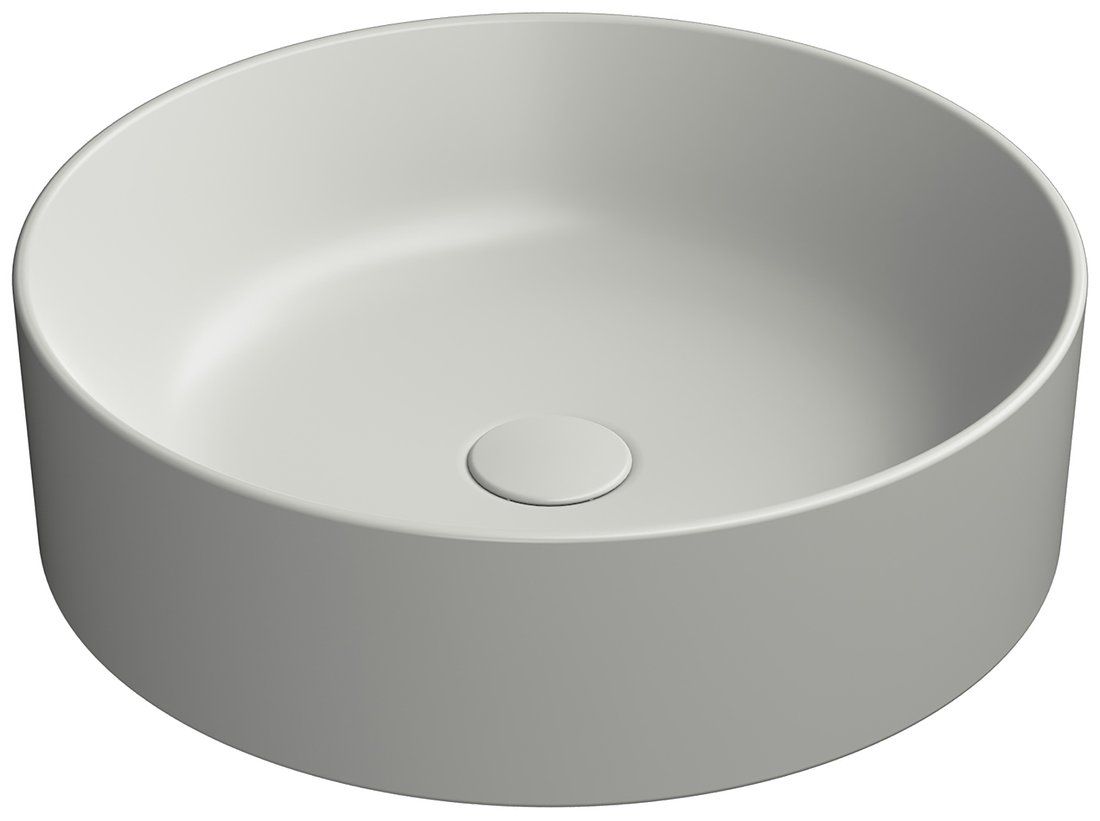 GSI Kube X Kulatá umyvadlová mísa 45cm, cenere mat 942717