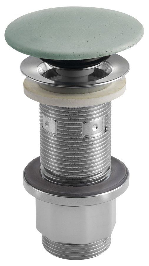 Sapho Formigo Umyvadlová výpust click-clack 5/4", zelená FG923