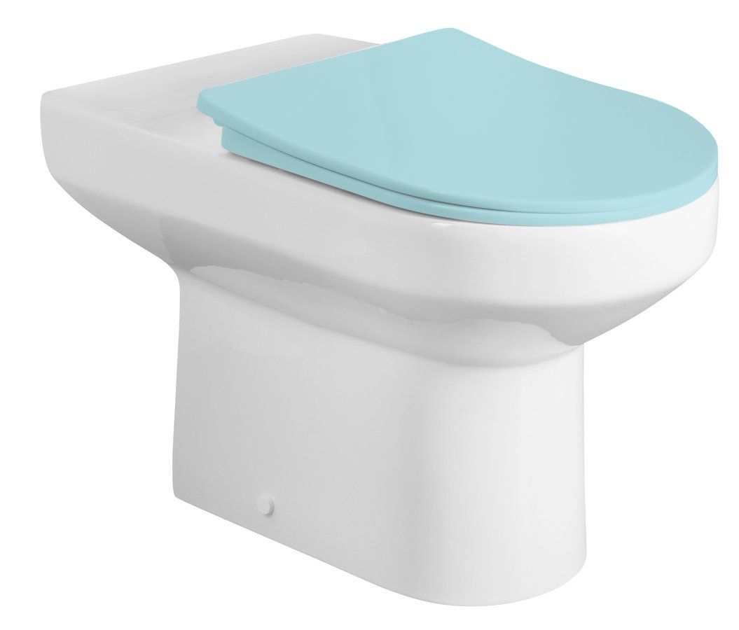 WC misa Sapho Vermet, zadný/spodný odpad, biela VR038-432
