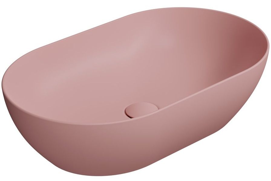 GSI Pura Umyvadlo na desku 60x37 cm, blush mat 883424