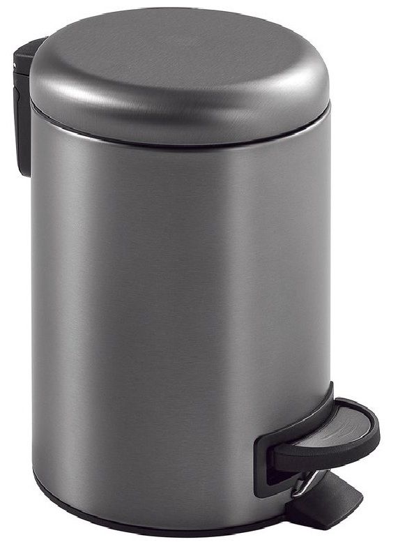 Gedy Potty Odpadkový kôš 5 l SoftClose, gun metal 330981
