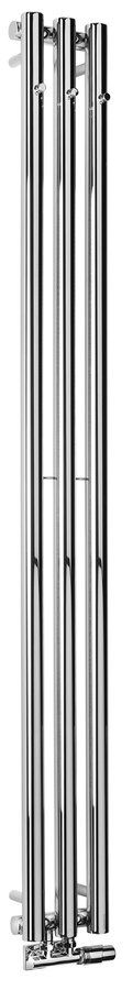 Sapho Pilon IZ126T Radiátor kombinovaný, 19,6x180 cm, chróm