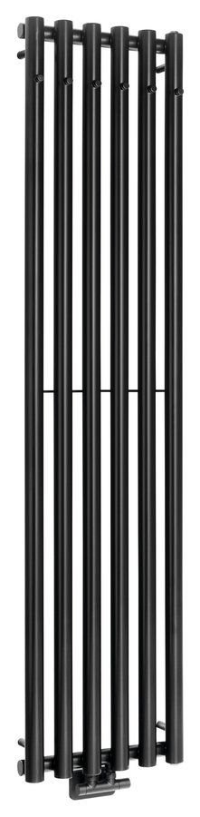 Sapho Pilon IZ132T Radiátor kombinovaný, 41,8x180 cm, černá mat