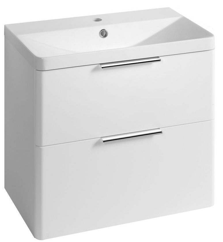 Aqualine Deneb Skříňka pod umyvadlo 60,5x55x34 cm, bílá mat DN264
