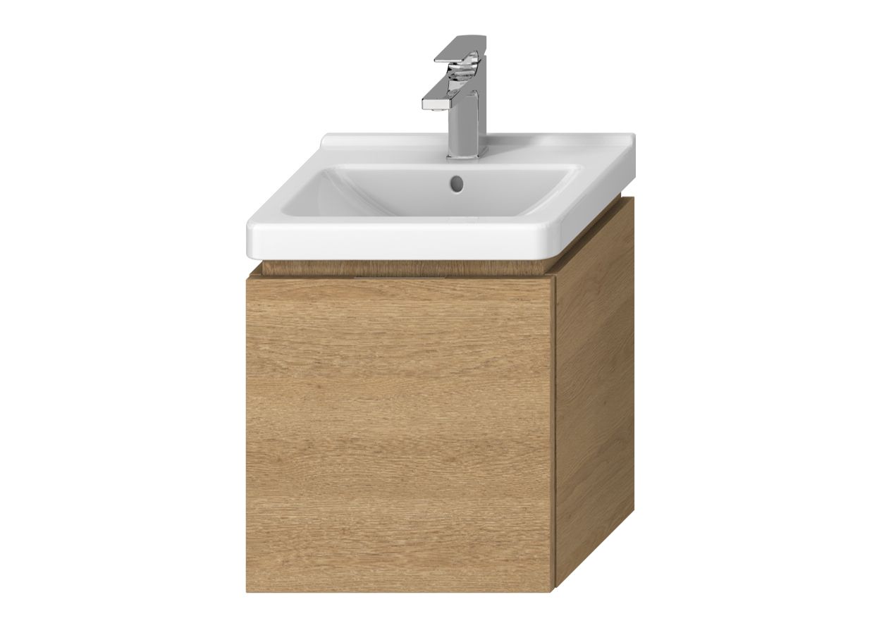 Jika Cubito Pure Skrinka s umývadlom, dub 45