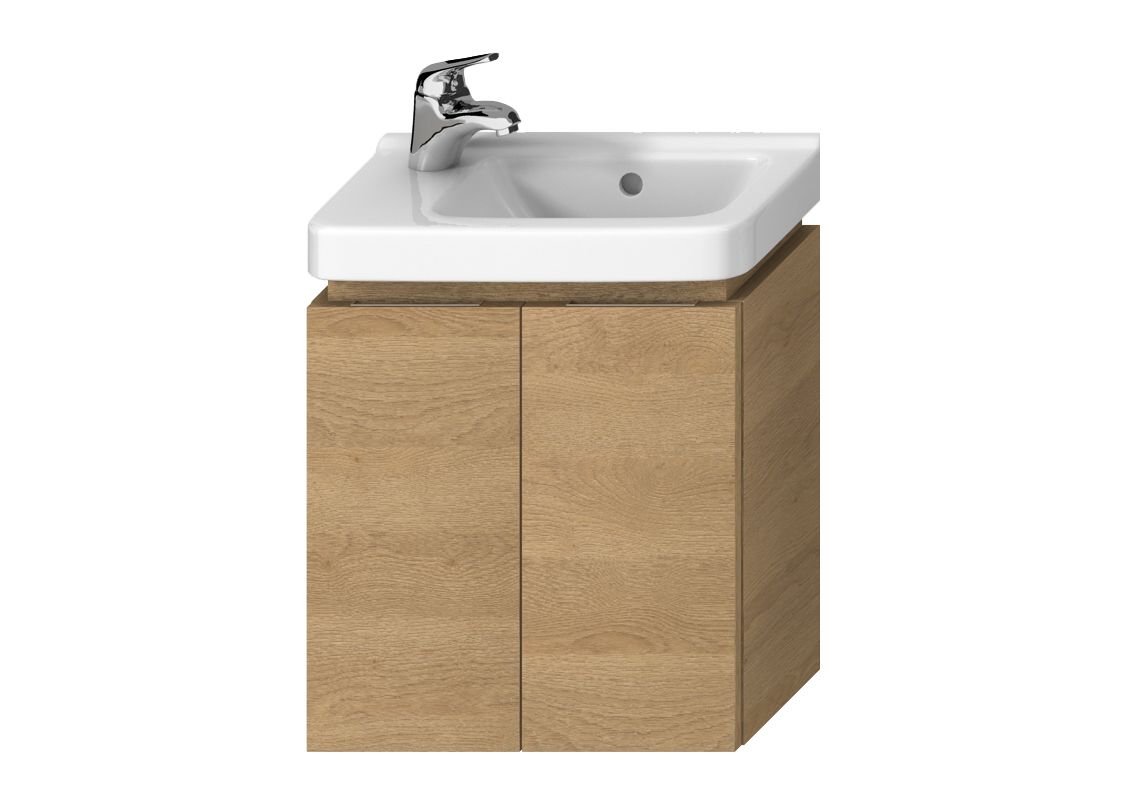 Jika Cubito Pure Skrinka s umývadlom 45 cm pravý dub