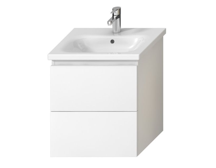 Jika Mio Skrinka pod umývadlo 55 cm, biela lesklá H40J7134015001