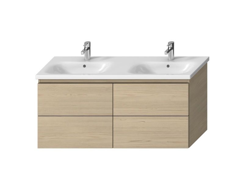 Jika Mio Dvojdrezová skrinka 130 cm, jaseň H40J7184013421