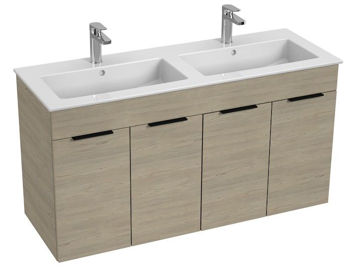 Jika Skriňa s dvoma zásuvkami 120 cm, jaseň H4536611765141