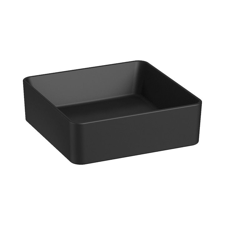 Jika Cubito Pure Umývadlo 38 x 38 cm, čierne matné H8184227161121