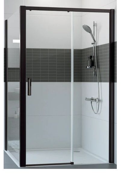 Hüppe Classics 2 EasyEntry Posuvné dveře 165 cm 1-dílné, levé, černá C25308123322