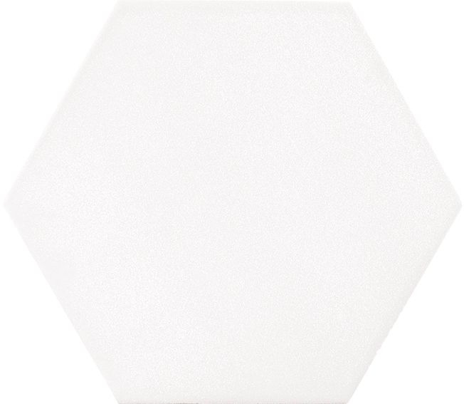 EBS Mayfair dlažba 19,8x22,8 blanco hexagon matná