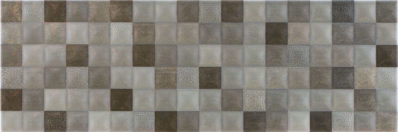 EBS Kenya dekor 20x60 3D silver lesklý