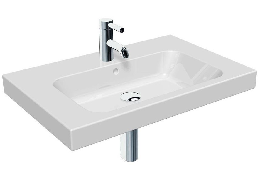 EBS by Geberit Umývadlo 80 cm s otvorom, biele L31980000