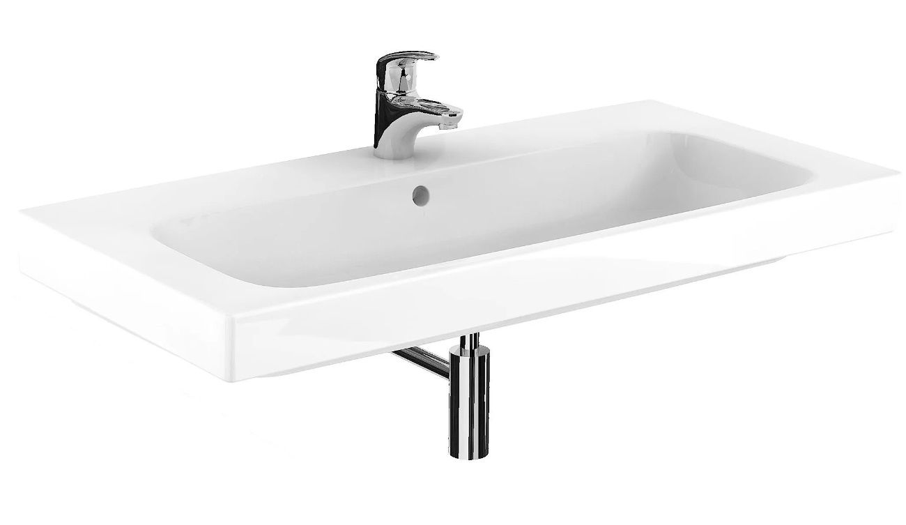 EBS by Geberit Modo Umývadlo 100 cm s otvorom, biele L31900000