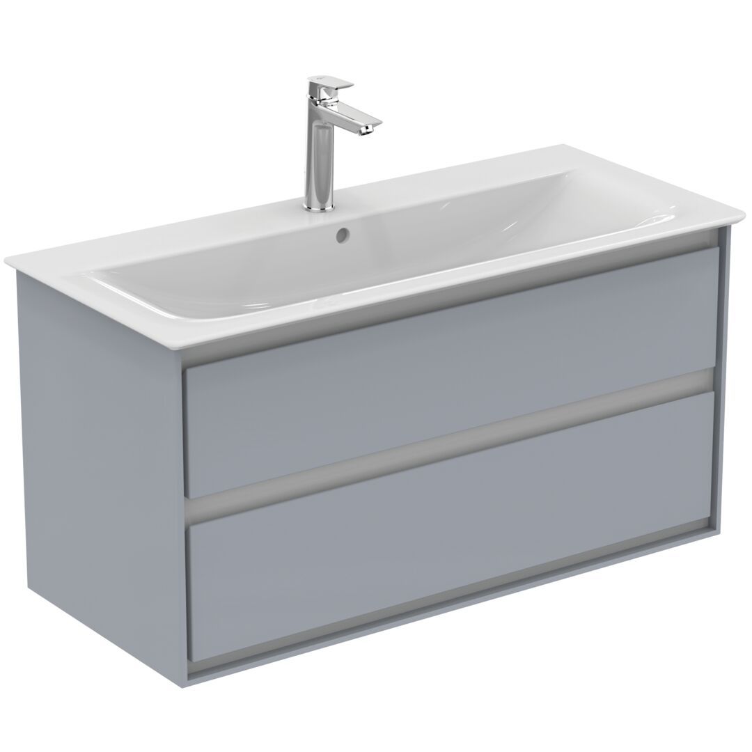 Ideal Standard Connect Air Skrinka pod umývadlo 100x44x51,7 cm, lesklá svetlosivá E0821EQ