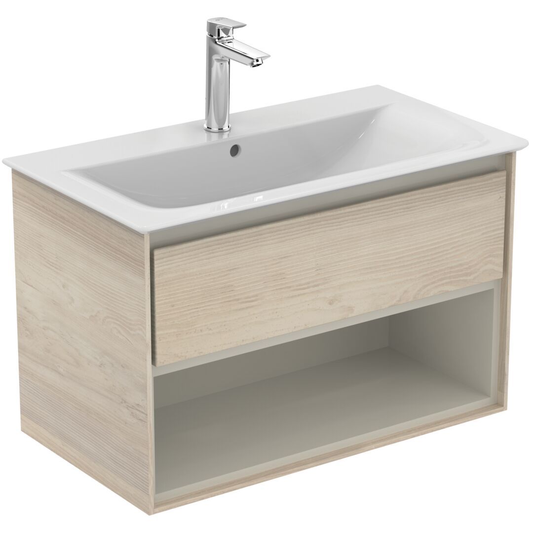 Ideal Standard Connect Air Skrinka pod umývadlo, 80x44x51,7 cm, dekor svetlé drevo E0827UK