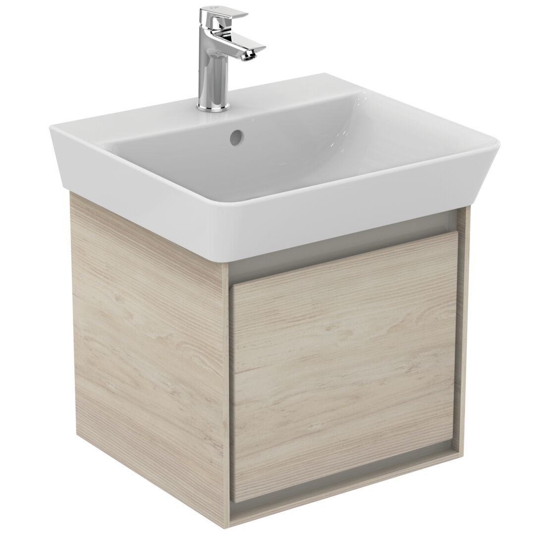 Ideal Standard Connect Air Skrinka pod umývadlo Cube 50 cm, svetlá borovica E0842UK