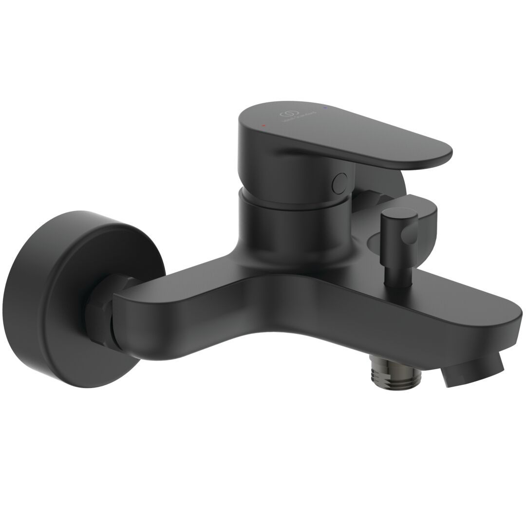 Ideal Standard Cerafine O Vaňová nástenná batéria, čierna BC500XG
