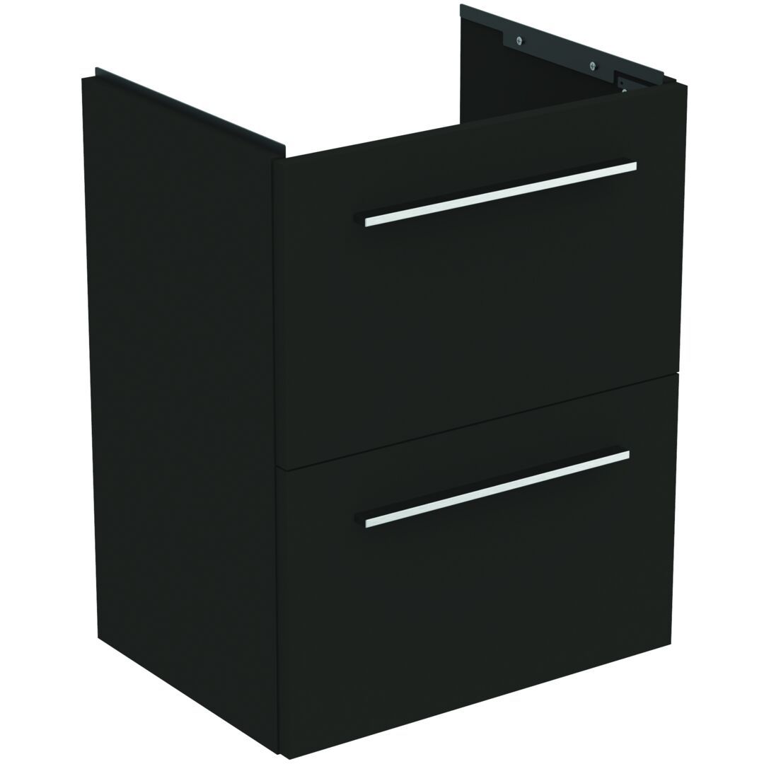Ideal Standard i.Life S Skrinka pod umývadlo 50 cm, 2 zásuvky, matná hranatá sivá T5291NV