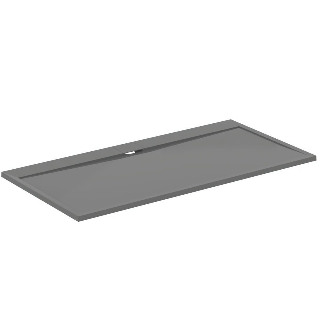Ideal Standard i.Life Odlievaná sprchová vanička 200 x 100 cm, betónová sivá T5235FS
