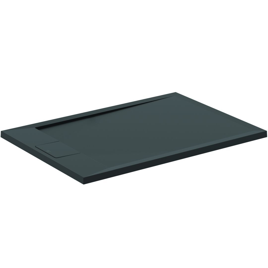Ideal Standard i.Life Sprchová vanička liata 100 x 70 cm, hranatá čierna T5240FV
