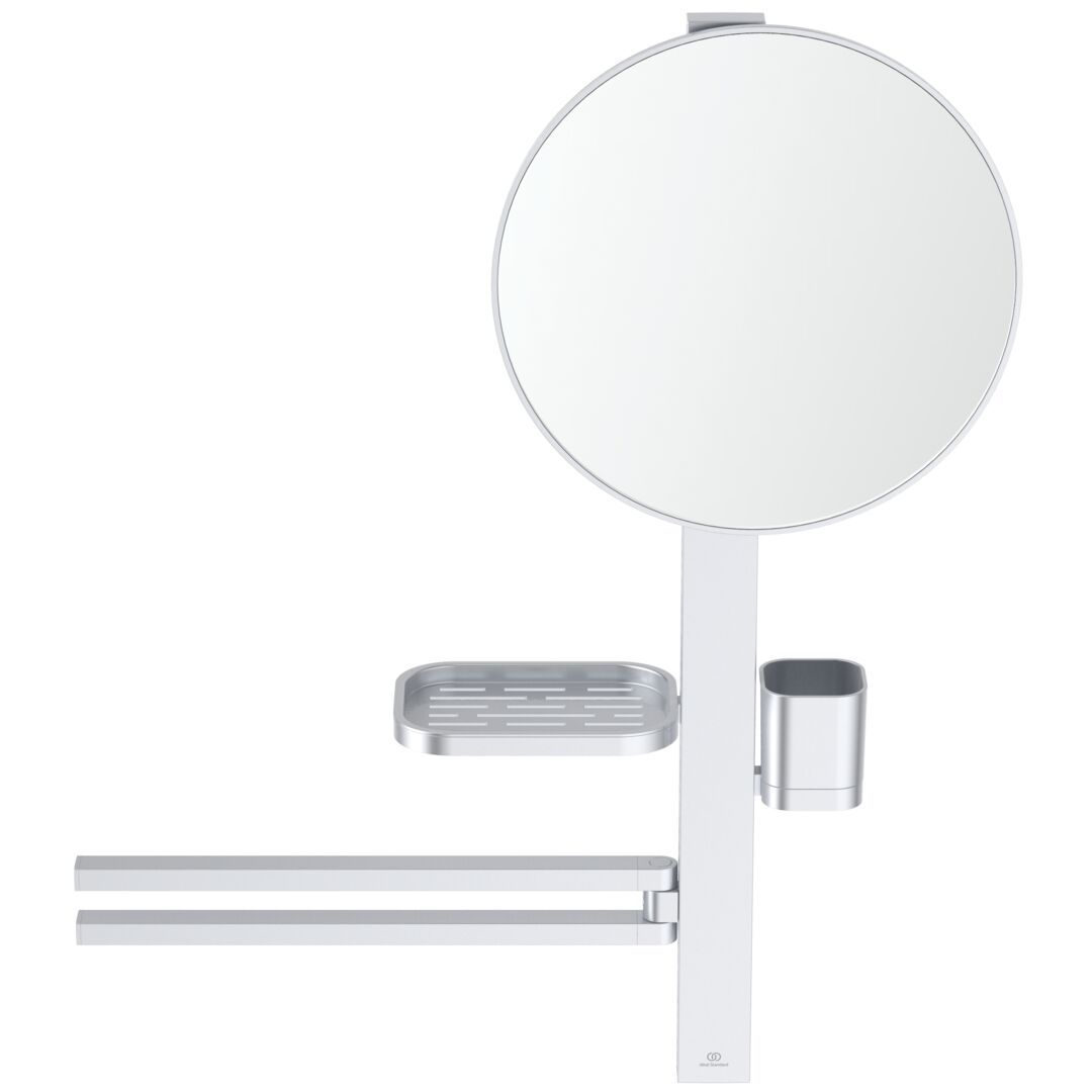 Ideal Standard ALU+ Kozmetické zrkadlo M, strieborné BD588SI