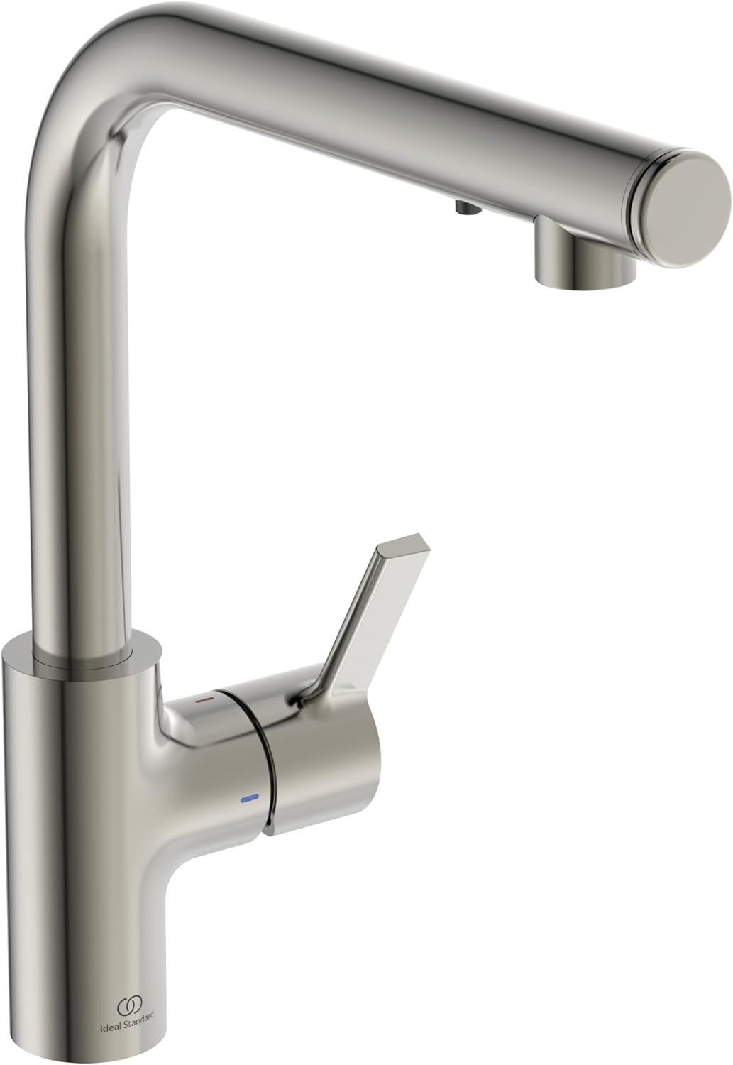 Ideal Standard Gusto Drezová batéria s integrovaným dávkovačom, Silver Storm A7817GN