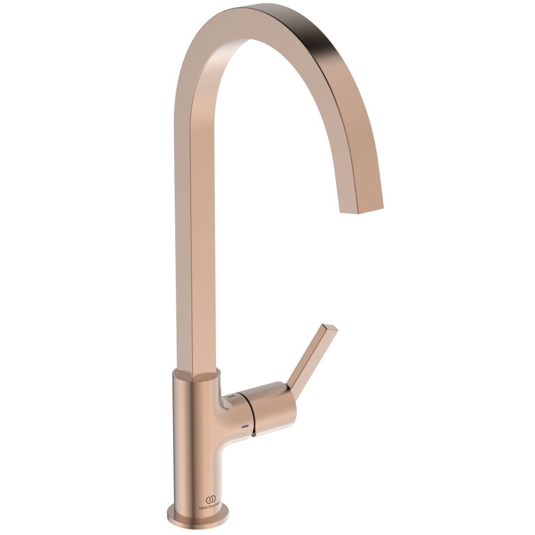 Ideal Standard Gusto Otočná umývadlová batéria s reguláciou prietoku, Sunset Rose BD411J4