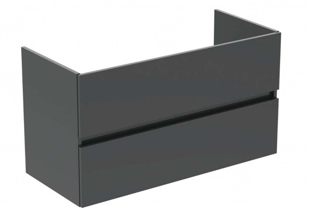 Ideal Standard Eurovit Plus Skříňka pod umyvadlo 100 cm, šedá lesk R0265TI