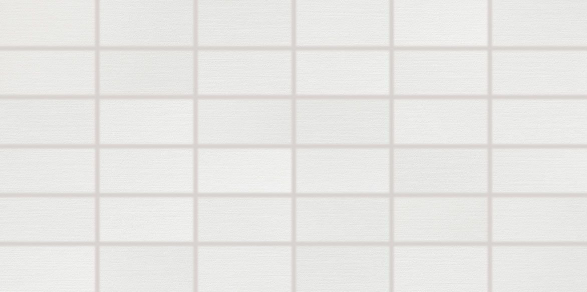 Rako Fashion DDMBG622 mozaika 4,8x9,8 biela